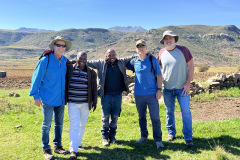 Our teaming with one of the translators.